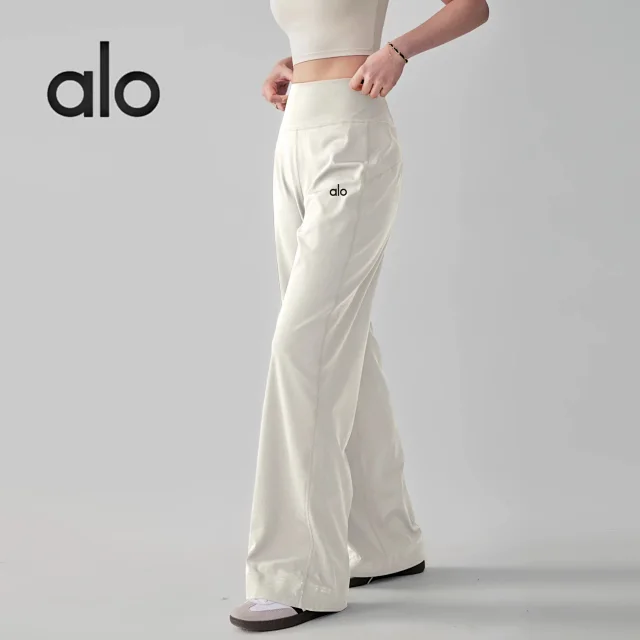 Alo Trousers High-Waisted Wide-Leg Pants product detail image 3
