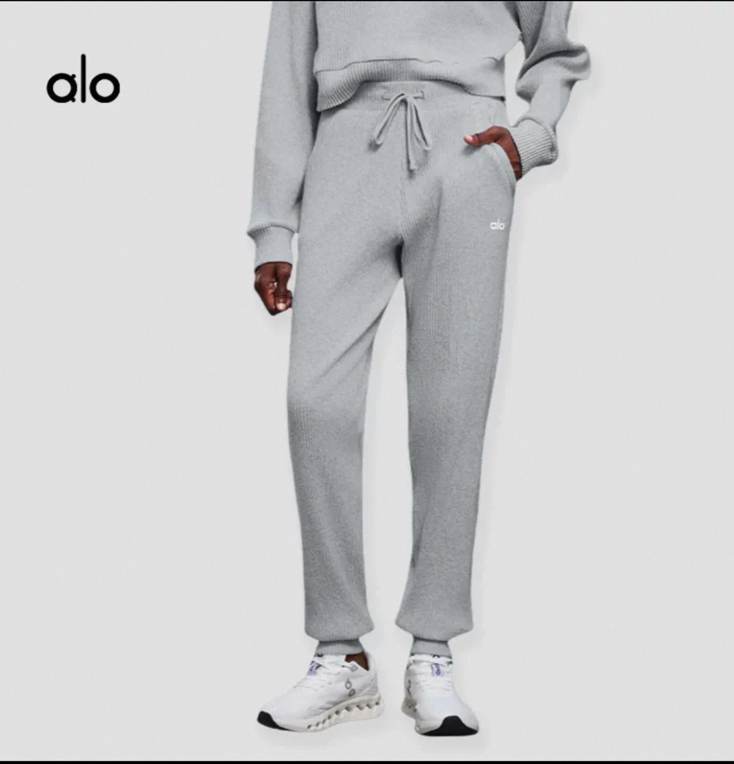 Alo Ribbed Jogger Pants [2 sty
