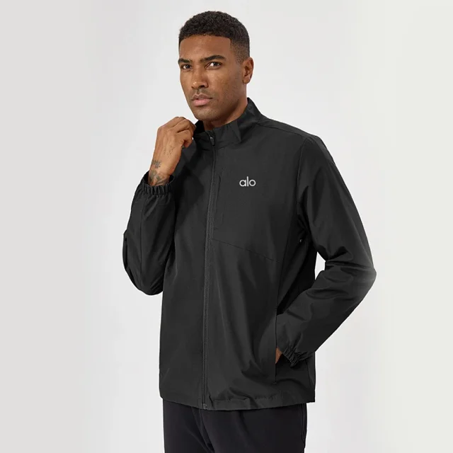 Alo Jackets Stand-Collar Zip Jacket product detail image 4