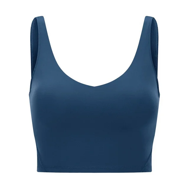Alo Yoga Underwear Scoop-Neck Longline Sports Bra product detail image 9