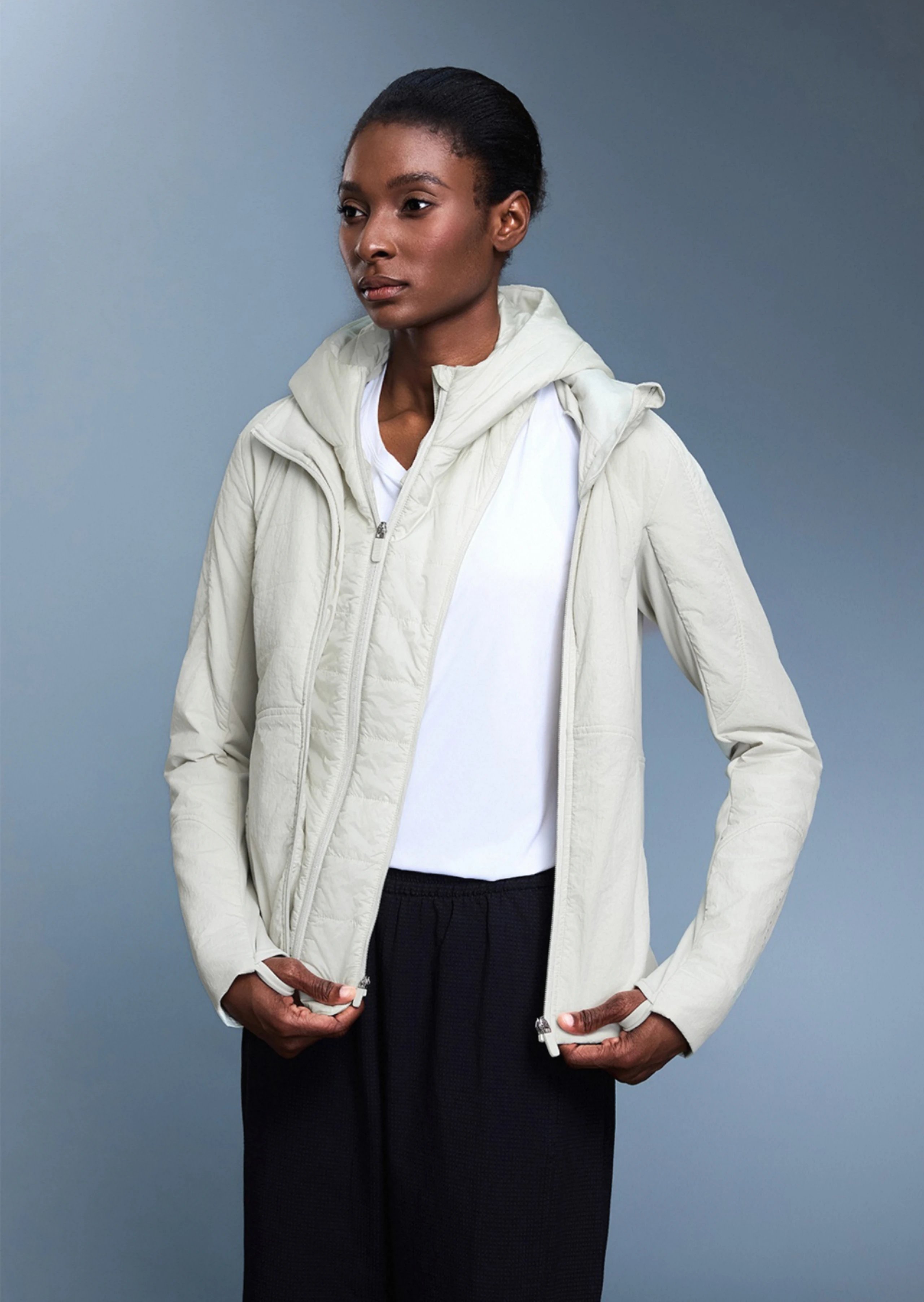 Lululemon Define Jacket Ivory White Outerwear - 5