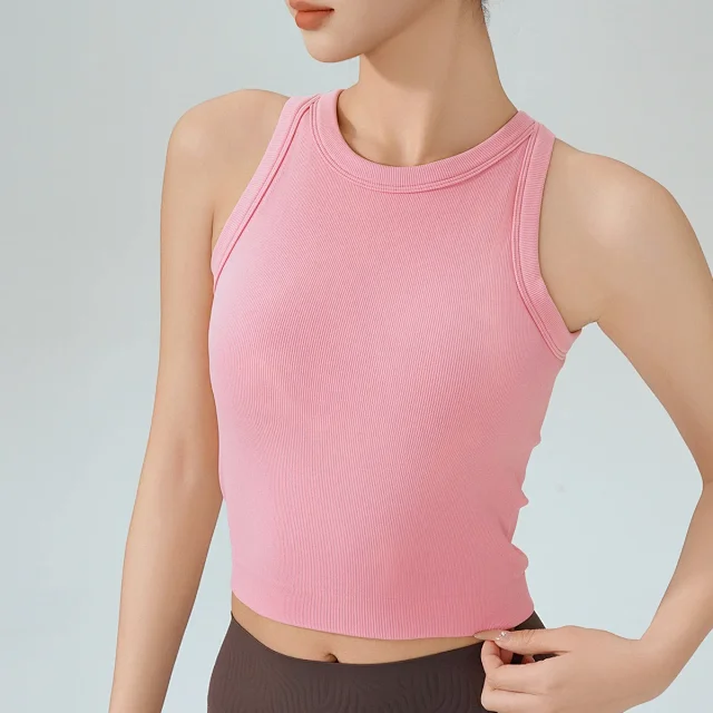 Alo Yoga Vests Ribbed Cropped Tank Top product detail image 8