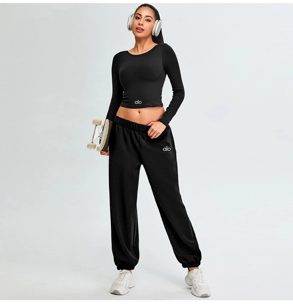 Design Wide-Leg Jogger Pants Burgundy Sweatpants - 32