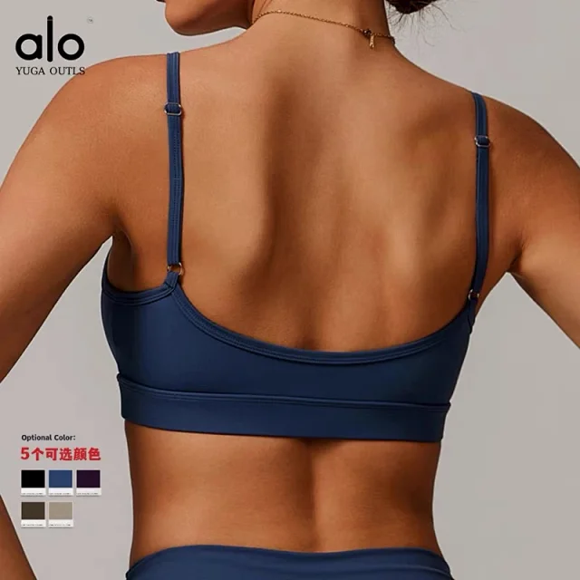 Alo Yoga Underwear DWX8998 V-Neck Sports Bra product detail image 1