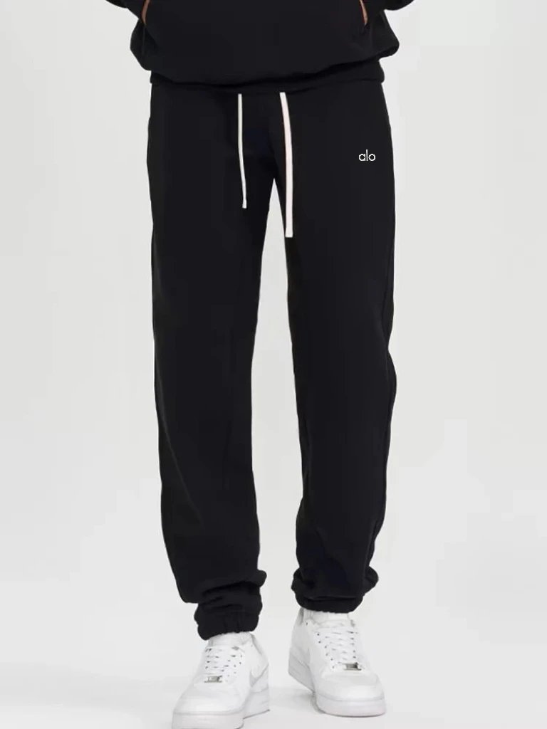 Alo Yoga Crewneck sweatshirt and drawstring jogger pants image 10