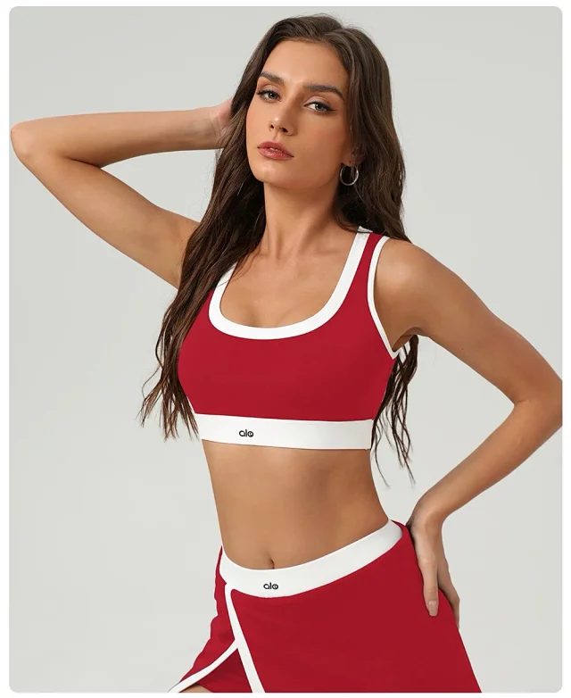 Alo Yoga Underwear Contrast-Trim Sports Bra product detail image 20