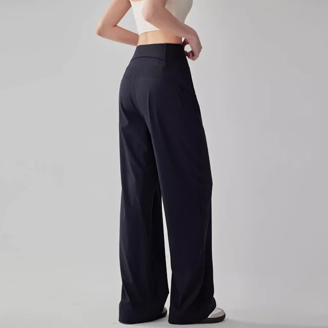 Alo Trousers High-Waisted Wide-Leg Pants product detail image 7