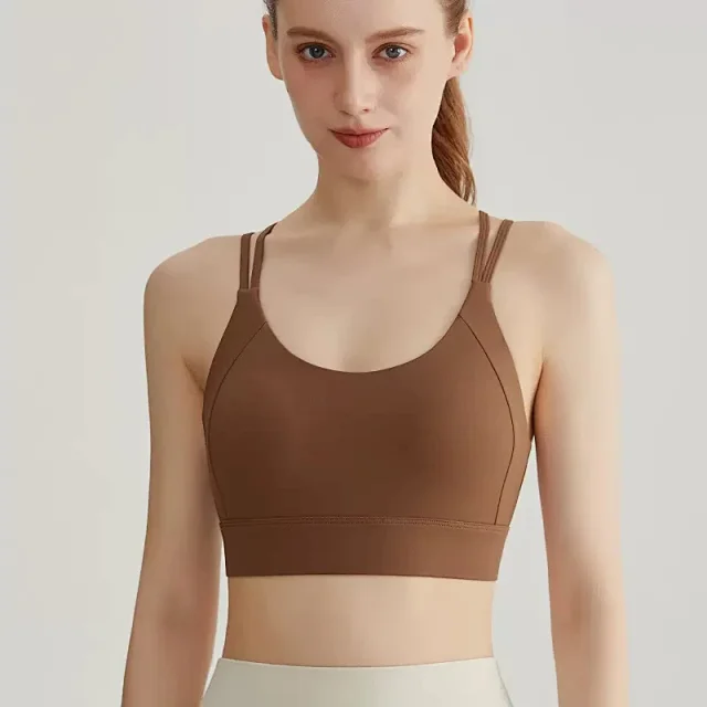 Alo Underwear Strappy Cross-Back Sports Bra product detail image 8