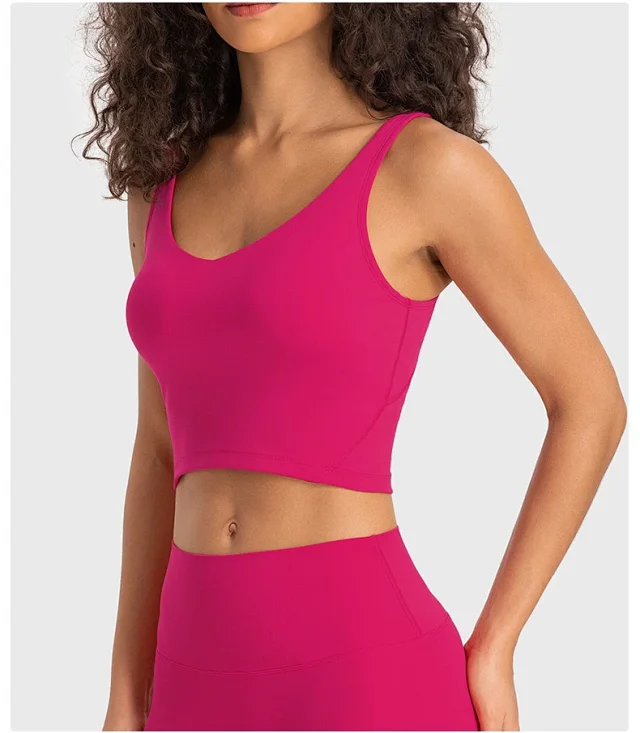 Alo Yoga Underwear Scoop-Neck Longline Sports Bra product detail image 48