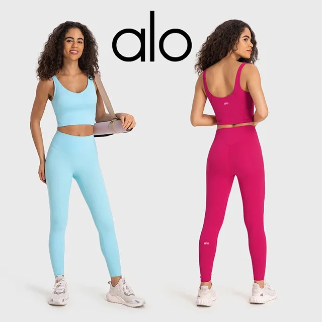 Alo Yoga Underwear Scoop-Neck Longline Sports Bra product detail image 1