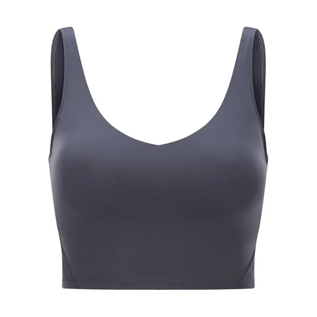 Alo Yoga Underwear Scoop-Neck Longline Sports Bra product detail image 15