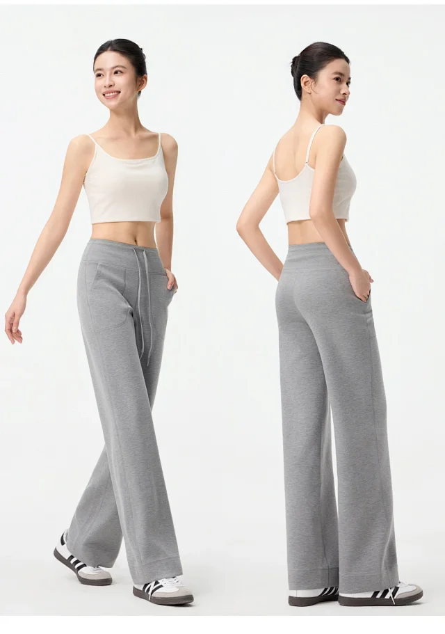 Alo Trousers Wide-Leg Drawstring product detail image 12