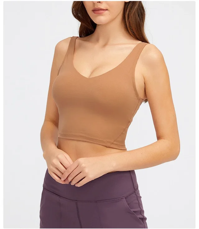 Alo Yoga Underwear Scoop-Neck Longline Sports Bra product detail image 49