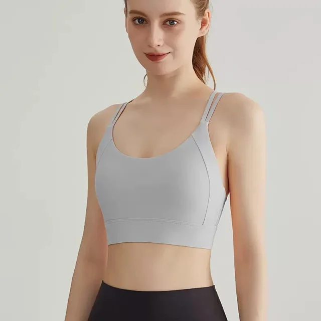 Alo Underwear Strappy Cross-Back Sports Bra product detail image 15
