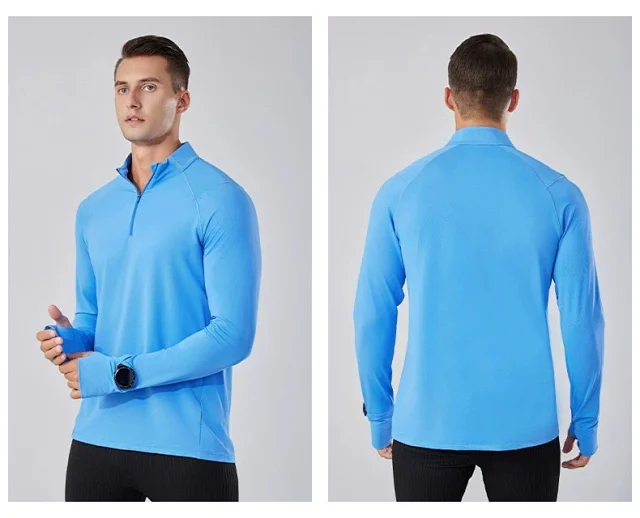 Alo Yoga T-Shirts Long-Sleeve Half-Zip Performance Top product detail image 18