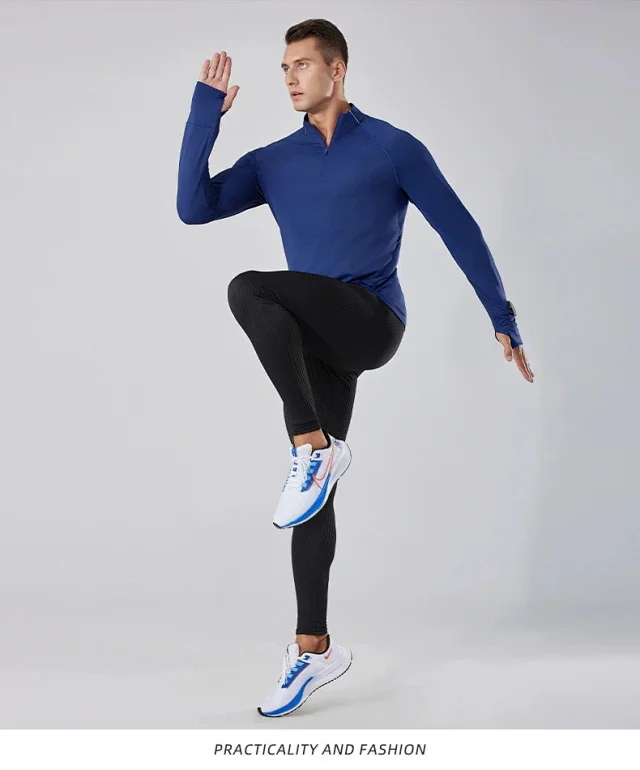 Alo Yoga T-Shirts Long-Sleeve Half-Zip Performance Top product detail image 19
