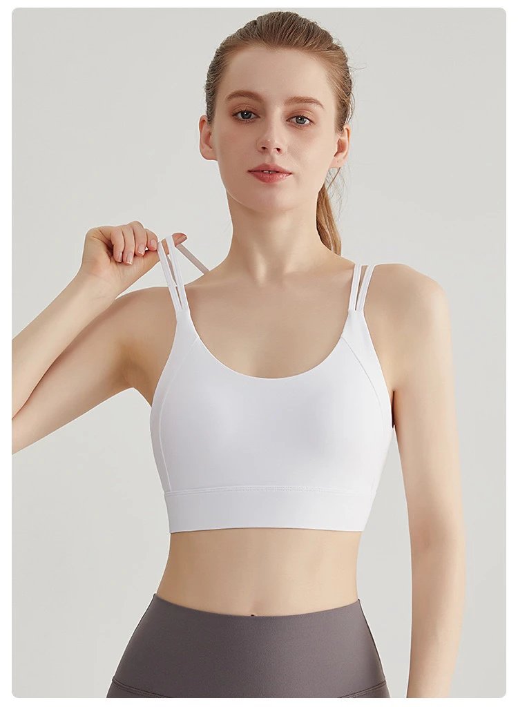 Design Racerback Sports Bra Black Activewear - 5