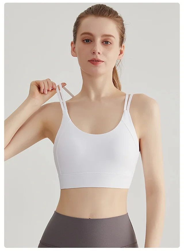 Alo Underwear Strappy Cross-Back Sports Bra product detail image 4
