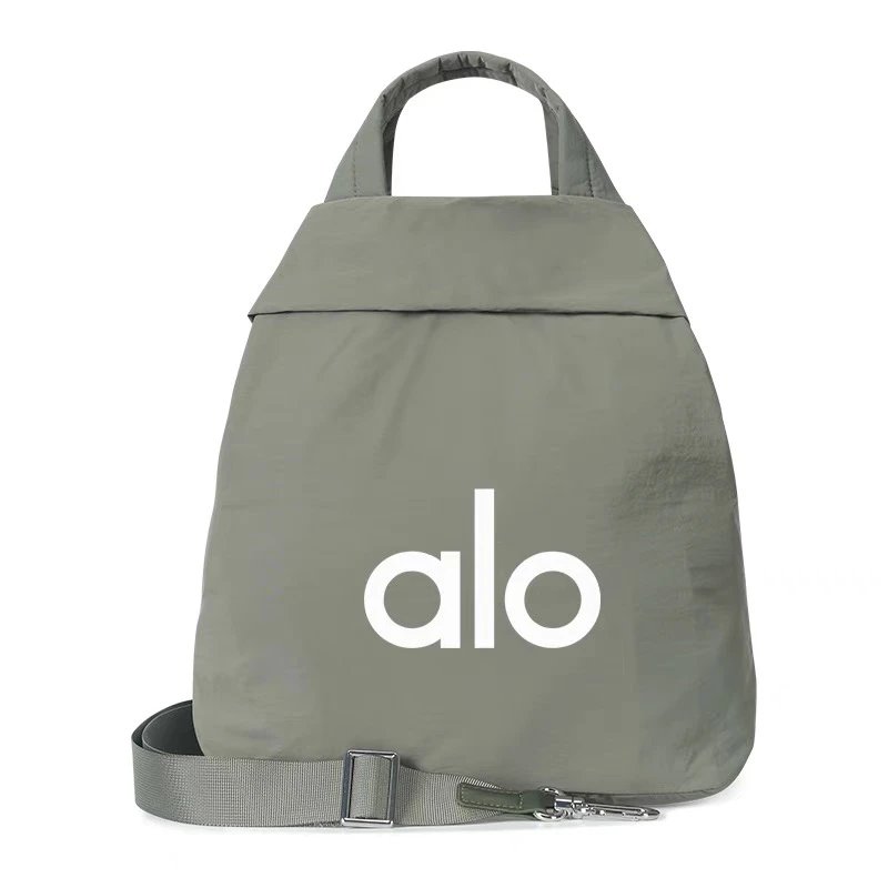 Alo Yoga Shoulder Bags Logo Nylon Bag with Adjustable Strap image 10