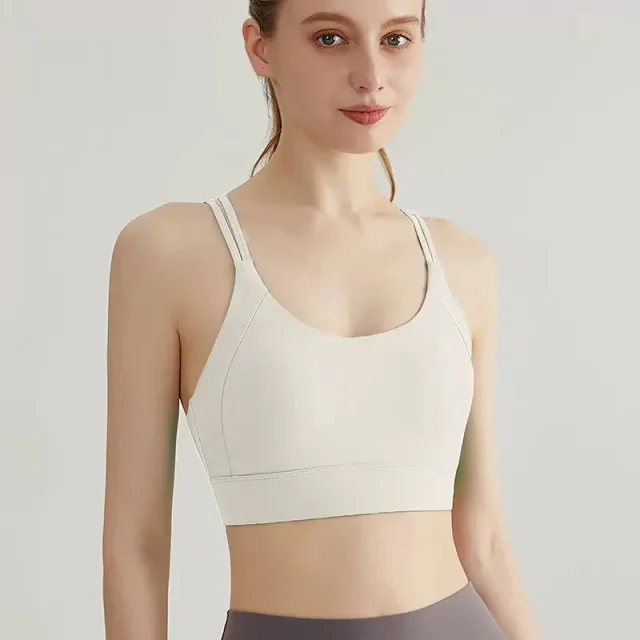 Alo Underwear Strappy Cross-Back Sports Bra product detail image 19