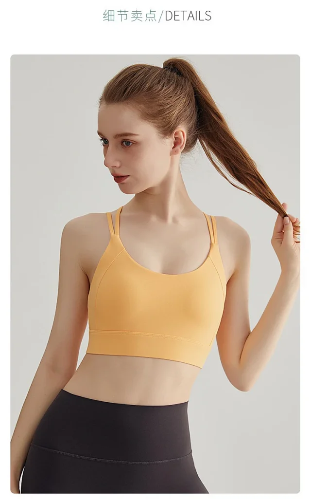 Alo Underwear Strappy Cross-Back Sports Bra product detail image 24