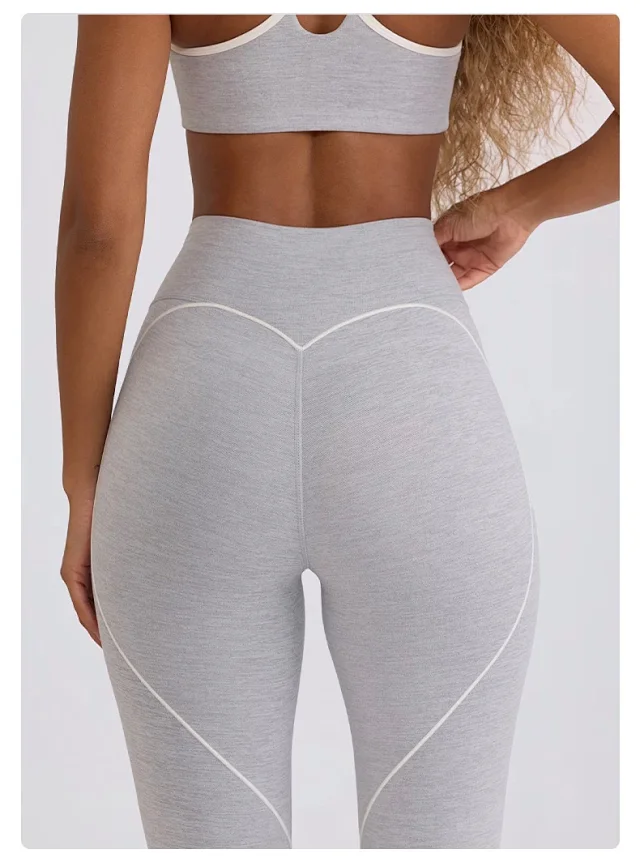 Alo Yoga Matching Sets Halter Sports Bra and High-Waisted Leggings or Shorts Set product detail image 54