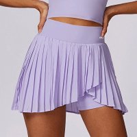 Romantic Purple Short Skirt