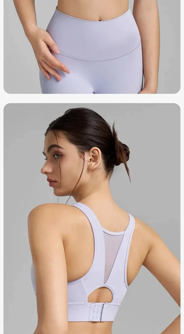 Alo Underwear Racerback Mesh-Back Sports Bra product detail image 25