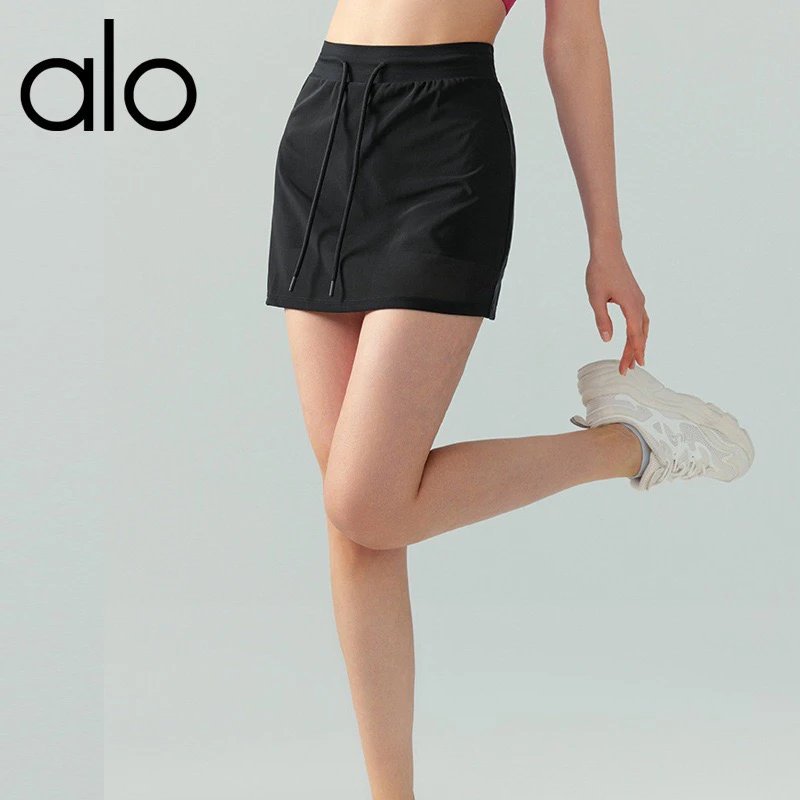 alo Drawstring Athletic Shorts