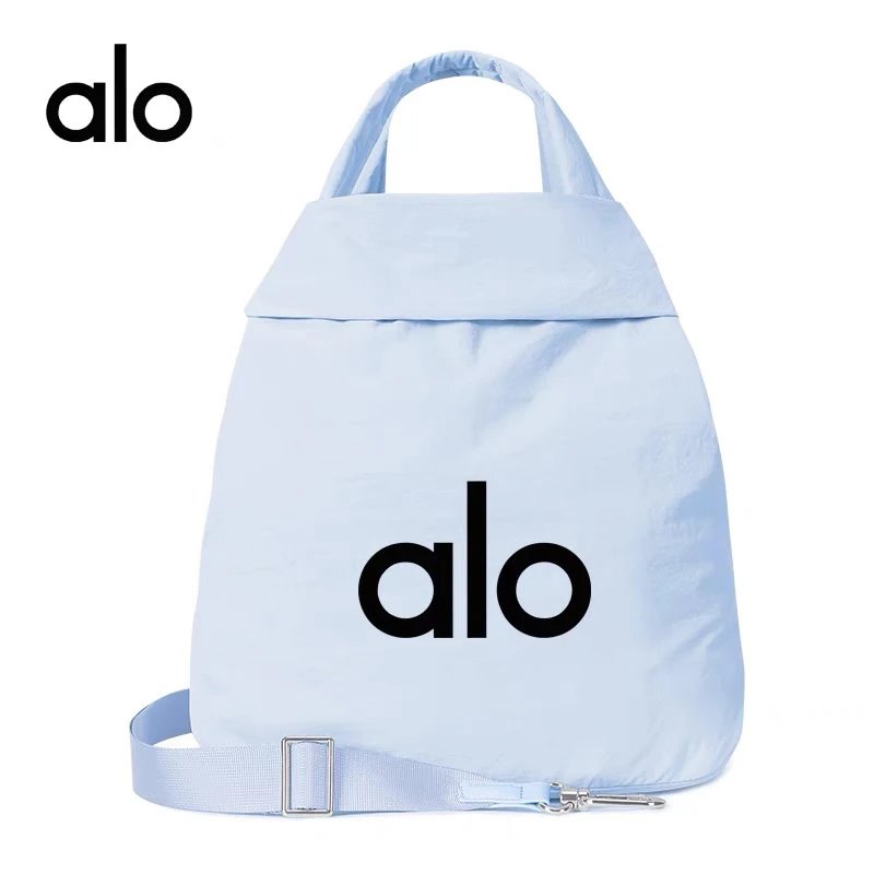 Alo Yoga Shoulder Bags Logo Nylon Bag with Adjustable Strap image 3