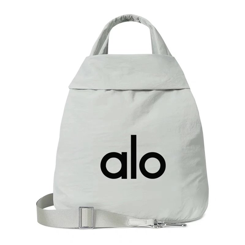 Alo Yoga Shoulder Bags Logo Nylon Bag with Adjustable Strap image 9