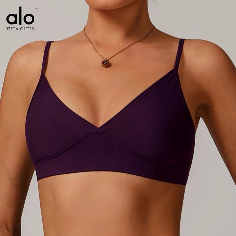 Alo Yoga Underwear DWX8998 V-Neck Sports Bra image 4
