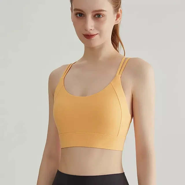 Alo Underwear Strappy Cross-Back Sports Bra product detail image 11