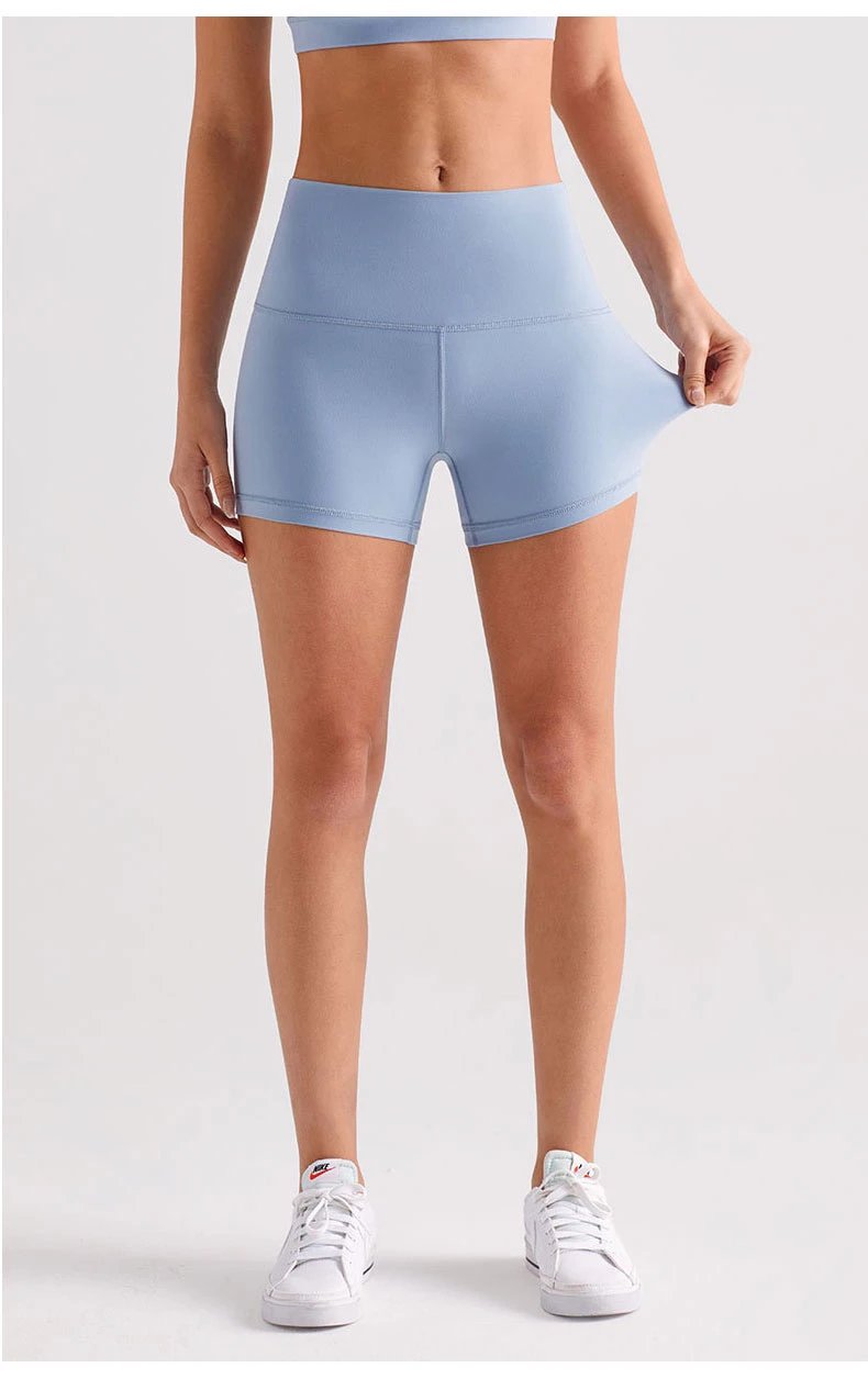 Alo High-Waisted Biker Shorts Black - 32