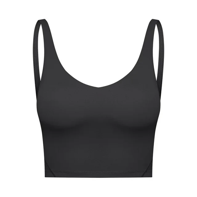 Alo Yoga Underwear Scoop-Neck Longline Sports Bra product detail image 28