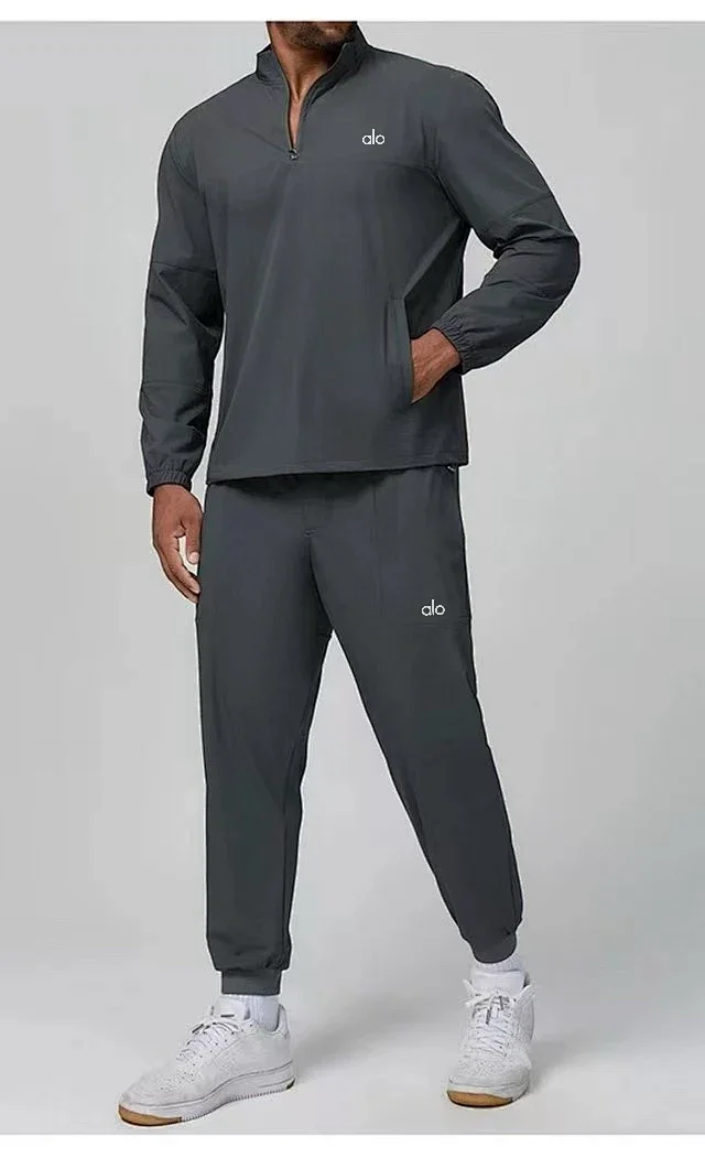 Alo Yoga Hoodies & Sweatshirts Quarter-Zip Stand-Collar Pullover product detail image 19