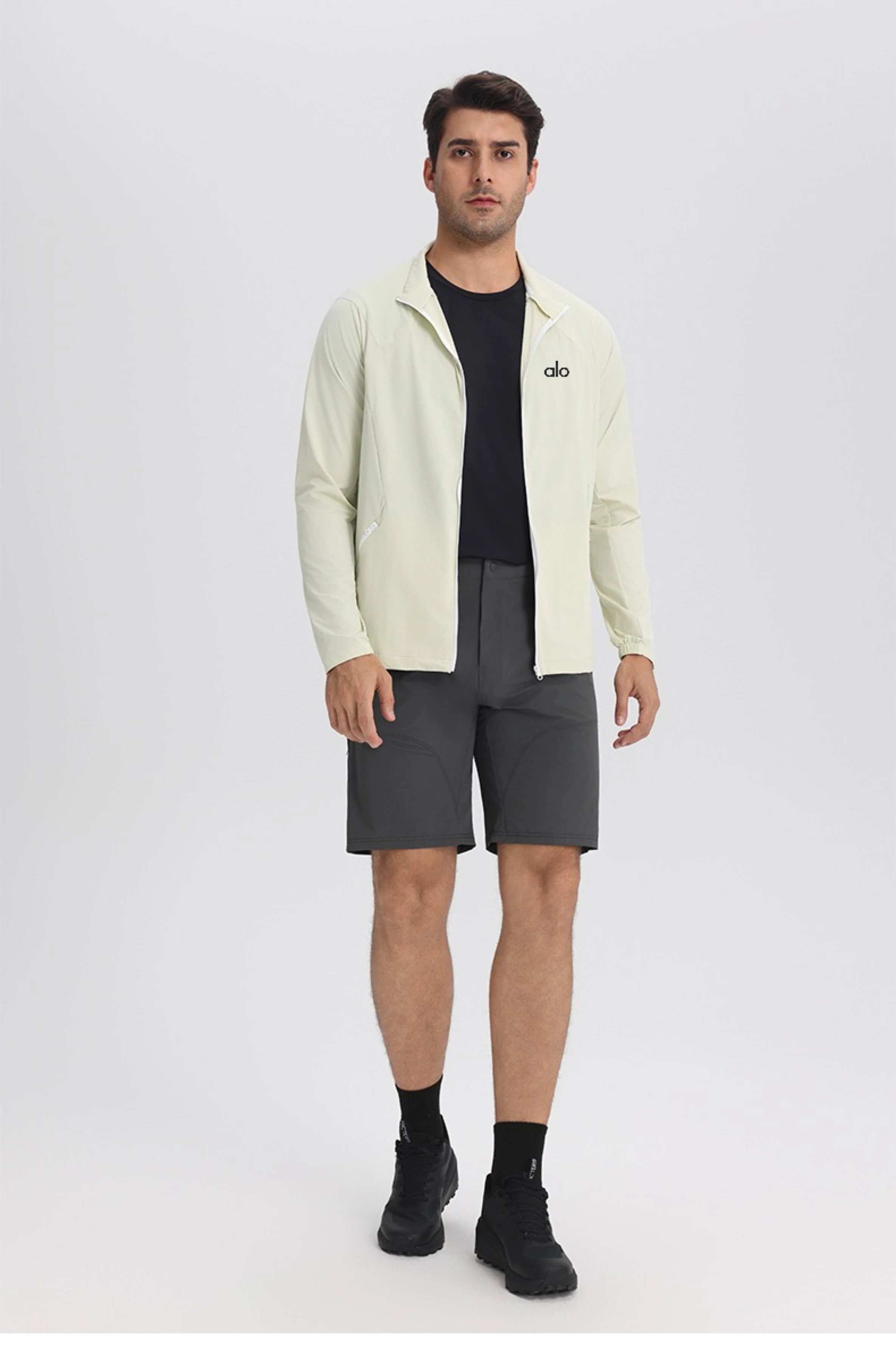 Alo Jackets Stand-collar lightweight zip jacket image 2