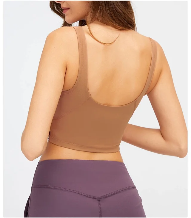 Alo Yoga Underwear Scoop-Neck Longline Sports Bra product detail image 52