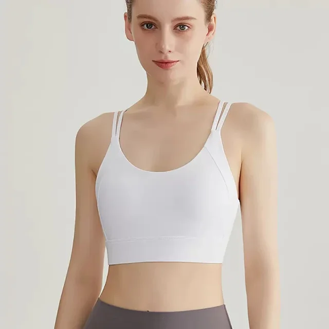 Alo Underwear Strappy Cross-Back Sports Bra product detail image 9
