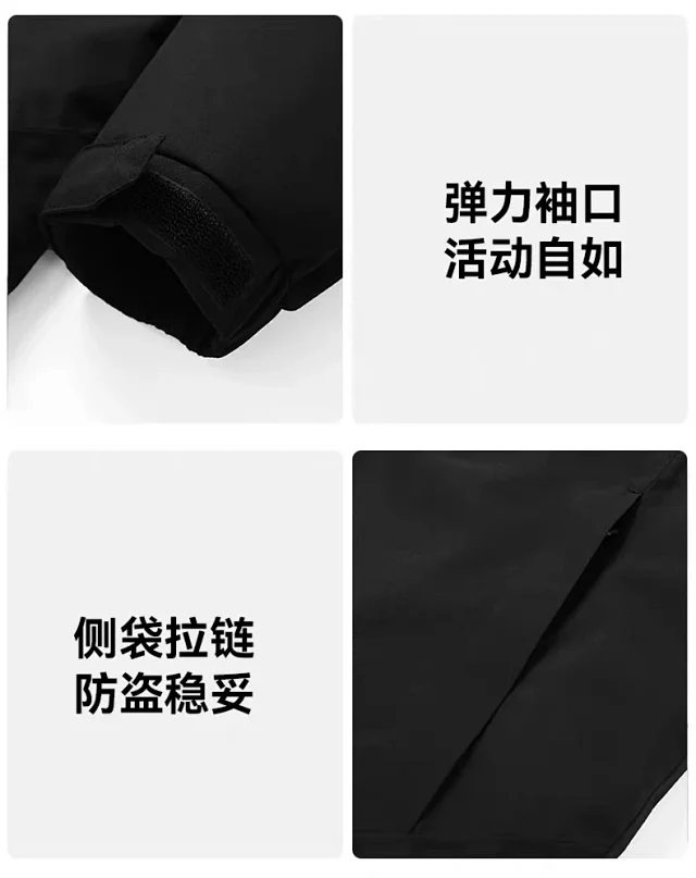 Alo Down Jackets Hooded insulated waterproof jacket product detail image 28