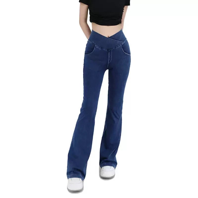 Alo Jeans Crisscross-waist bootcut image 5