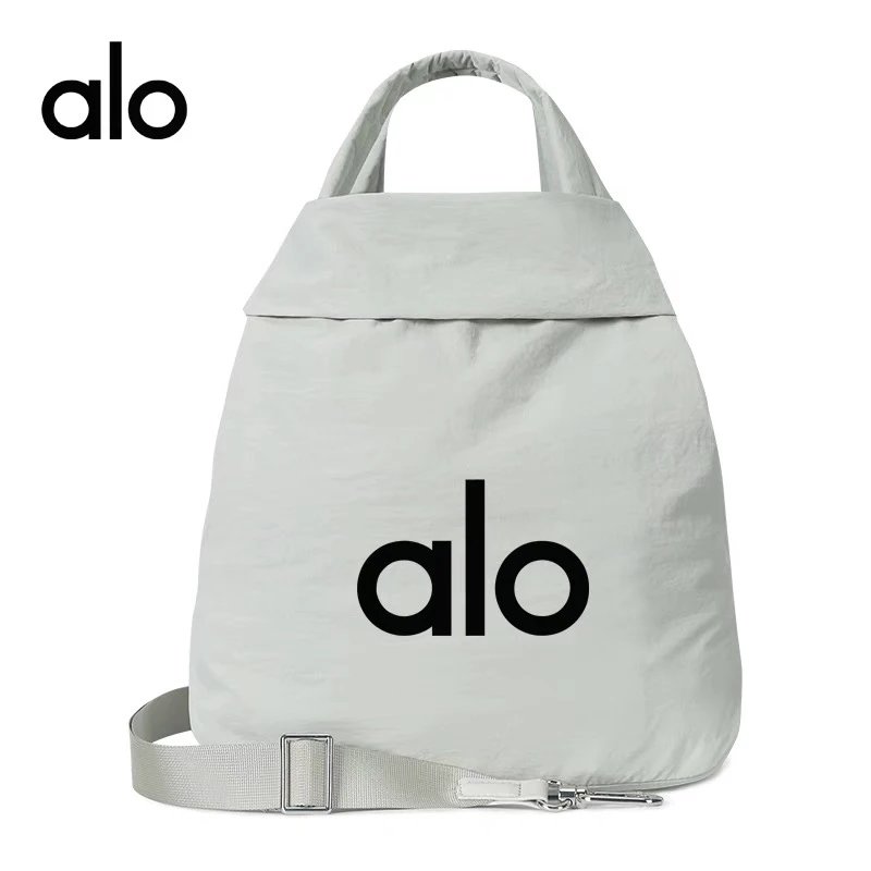 Alo Yoga Shoulder Bags Logo Nylon Bag with Adjustable Strap image 5