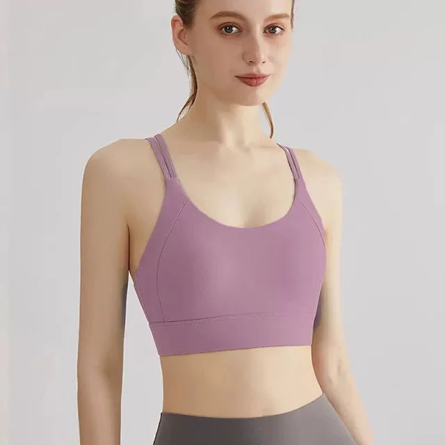Alo Underwear Strappy Cross-Back Sports Bra product detail image 20