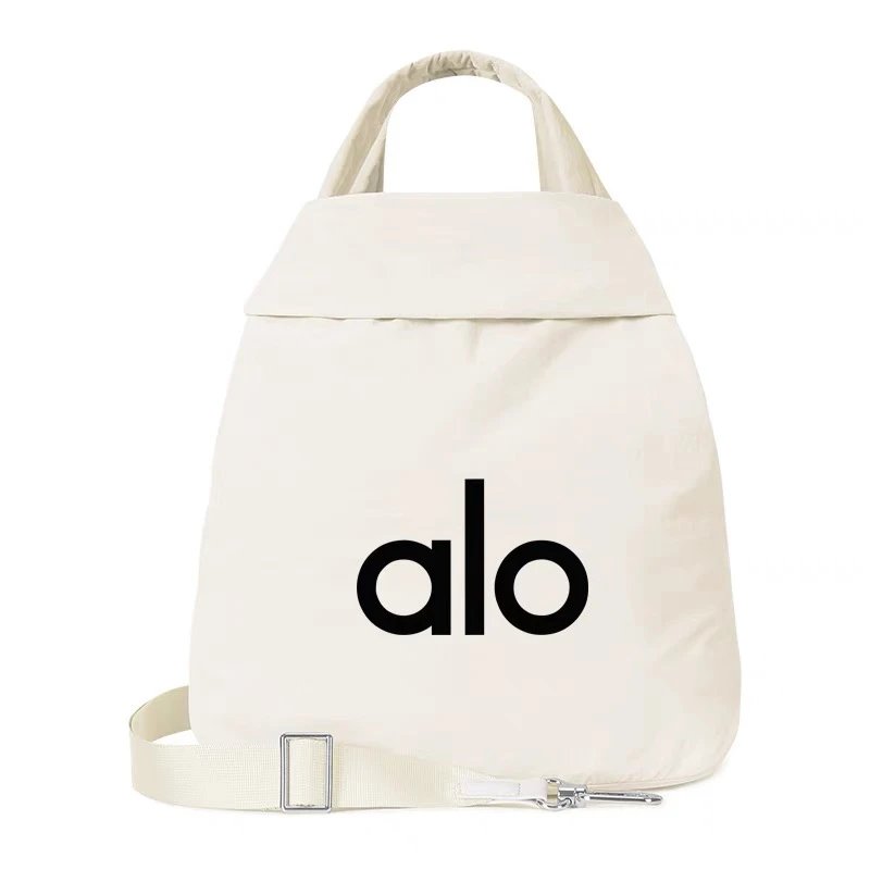 Alo Yoga Shoulder Bags Logo Nylon Bag with Adjustable Strap image 8