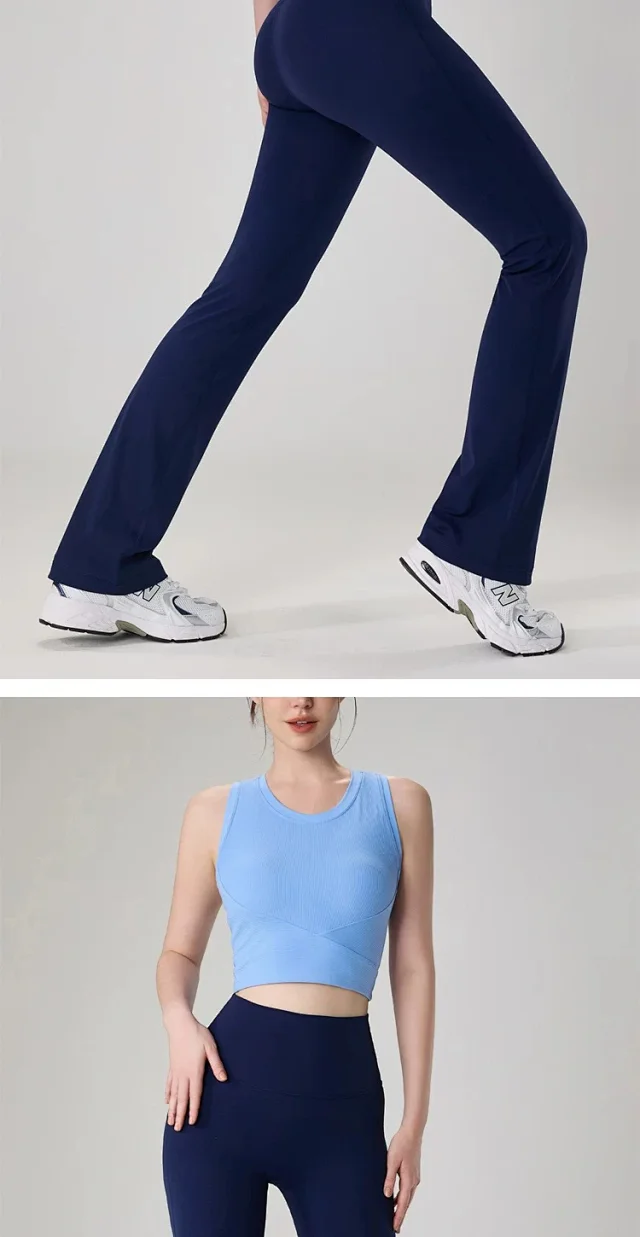 Alo Trousers High-Waisted Flared Yoga Pants product detail image 22