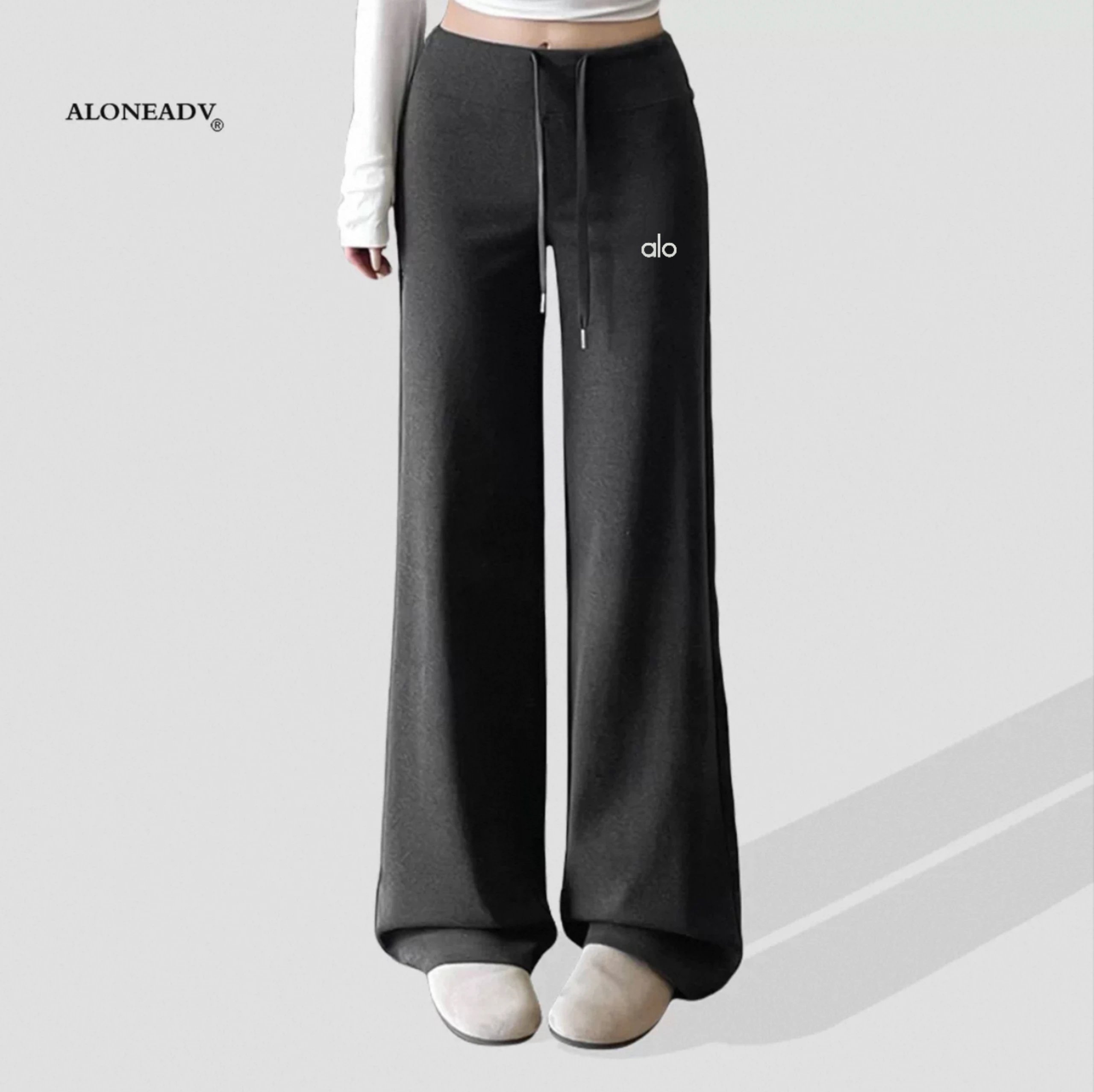 ALONEADV alo Wide-Leg Pants [3