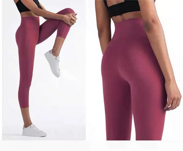 Alo Yoga Trousers High-rise 7/8 leggings product detail image 42