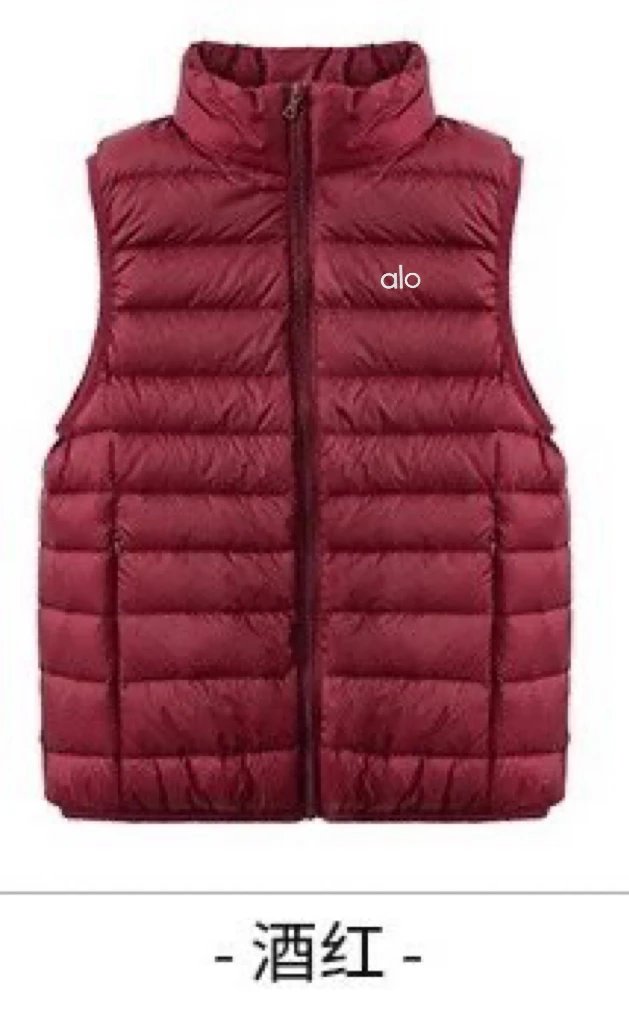 Design Lightweight Quilted Vest Gray Outerwear - 17