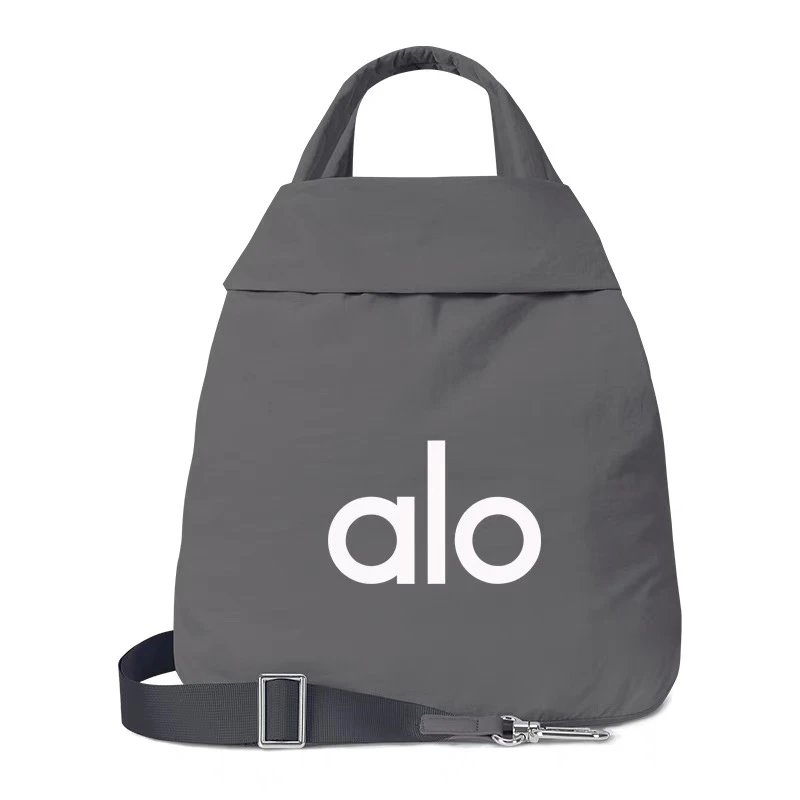 Alo Yoga Shoulder Bags Logo Nylon Bag with Adjustable Strap image 6
