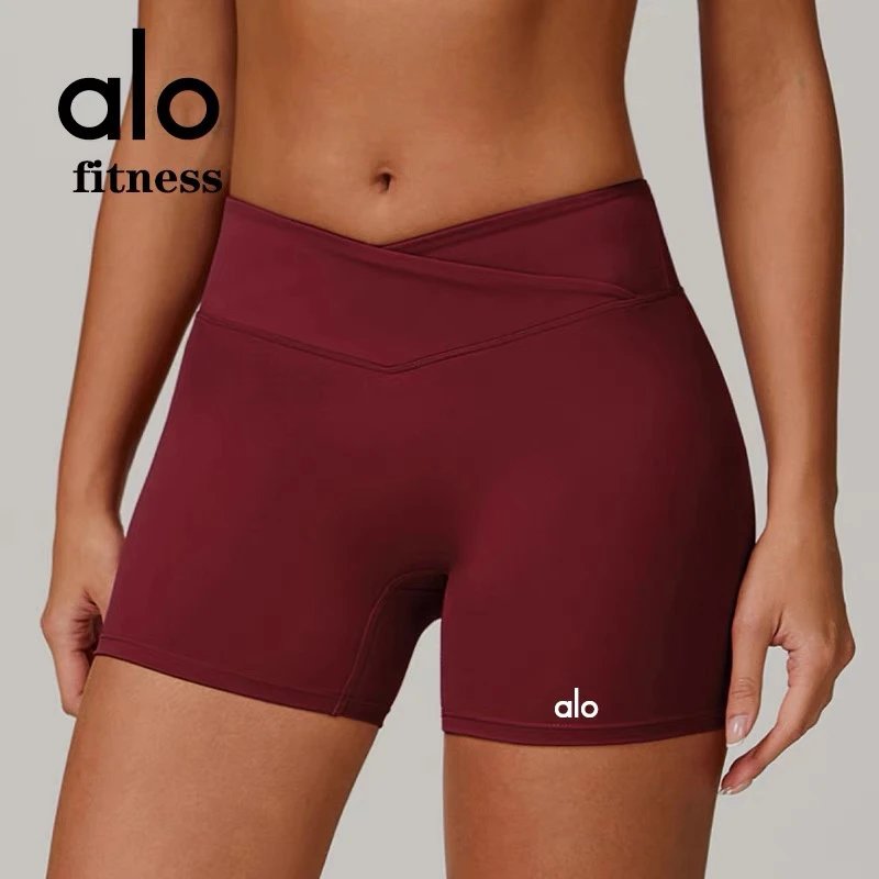 Alo Yoga Trousers Crossover-Waist Flared Leggings image 13